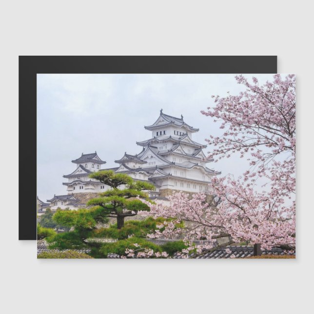 Himeji Castle Magnetic Card (Front/Back)