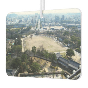 Himeji, Japan (View from atop castle) Car Air Freshener