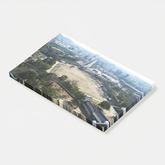 Himeji, Japan (View from atop castle) Post-it Notes (Angled)