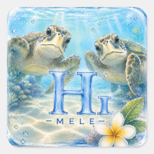 HIMELE Little Hawaiʻi Sticker — Honu