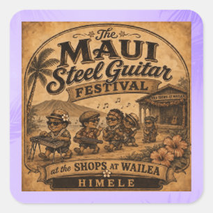 HIMELE Little Hawaiʻi Sticker — Maui Festival 