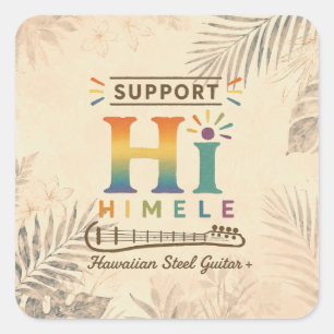 HIMELE Little Hawaiʻi Sticker — Support HIMELE