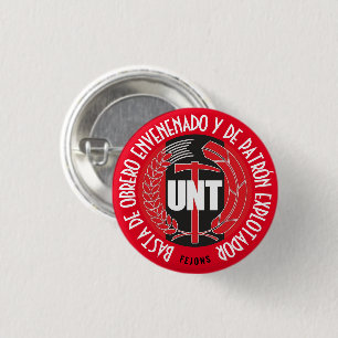 Himno del trabajo 3 cm round badge