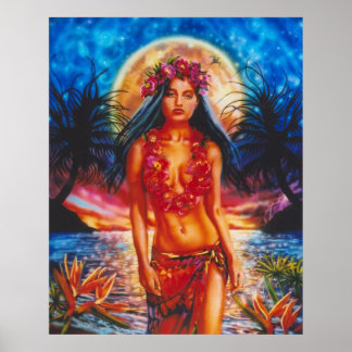 Hina by Lisa Iris Poster