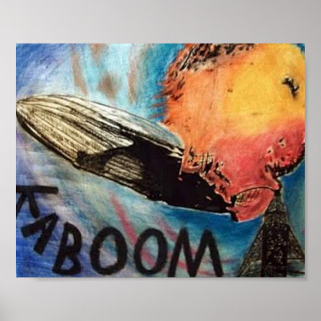 Hindenburg Poster2 Poster (Front)