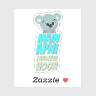 Hindi Bollywood Fun Quote Sticker