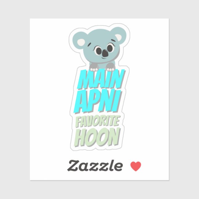 Hindi Bollywood Fun Quote Sticker  (Sheet)