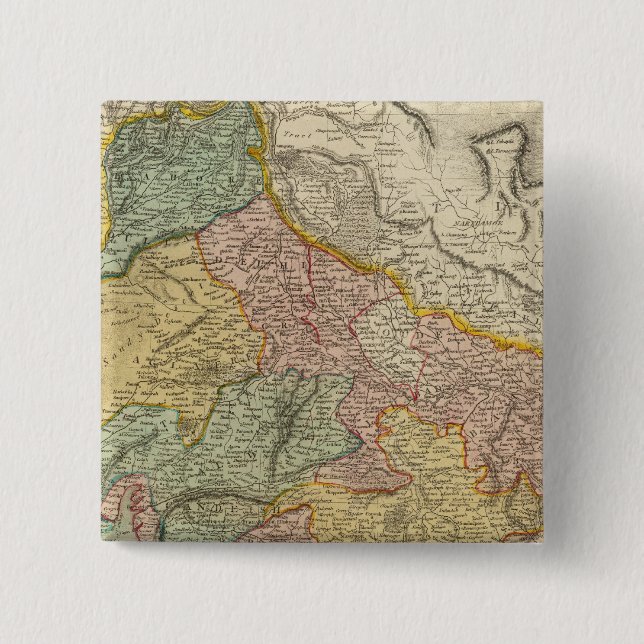 Hindoostan 15 Cm Square Badge (Front)