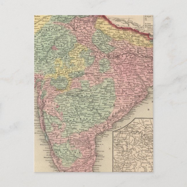 Hindoostan 2 postcard (Front)