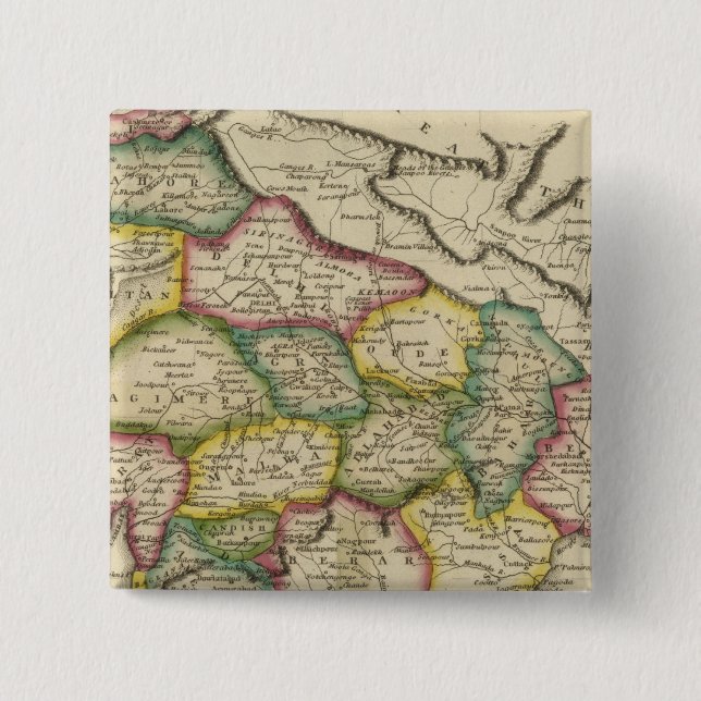 Hindoostan 3 15 cm square badge (Front)