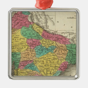 Hindoostan 3 metal tree decoration