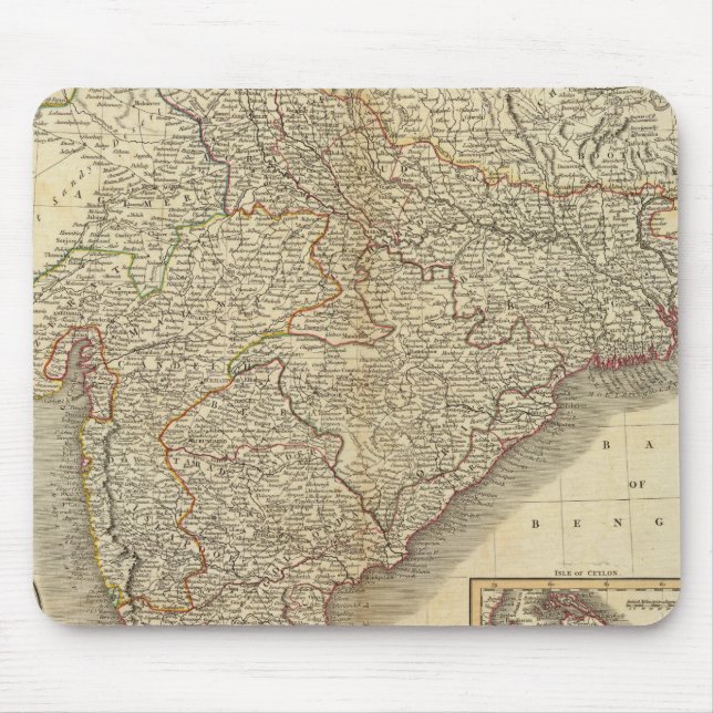 Hindoostan, Ceylon Mouse Pad (Front)