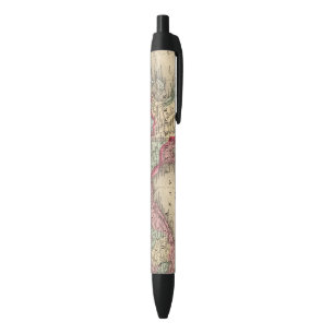 Hindoostan, Farther India, China, Tibet Black Ink Pen