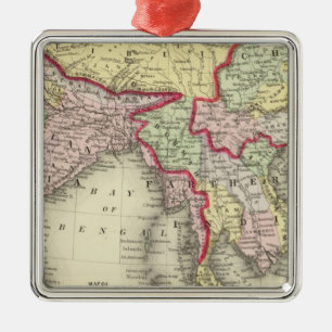 Hindoostan, Farther India, China, Tibet Metal Tree Decoration