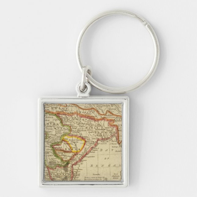 Hindoostan or India Key Ring (Front)
