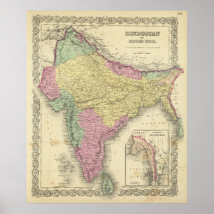 Hindostan Or British India Poster