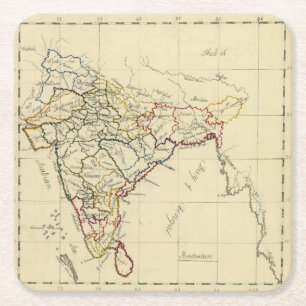 Hindostan Square Paper Coaster