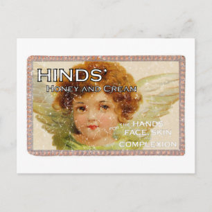 Hinds-1893 - distressed postcard