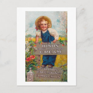 Hinds' Honey and Almond Cream Lotion Postcard
