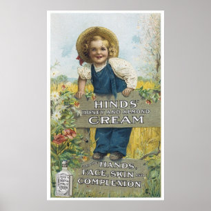 Hinds Honey and Almond Cream Poster