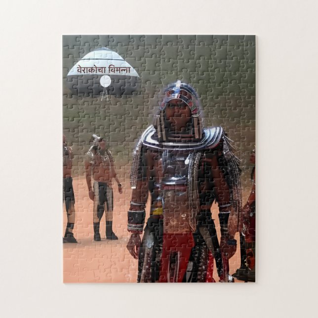 Hindu Astronauts  Jigsaw Puzzle (Vertical)