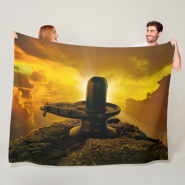HINDU DEITY FLEECE BLANKET (In Situ)