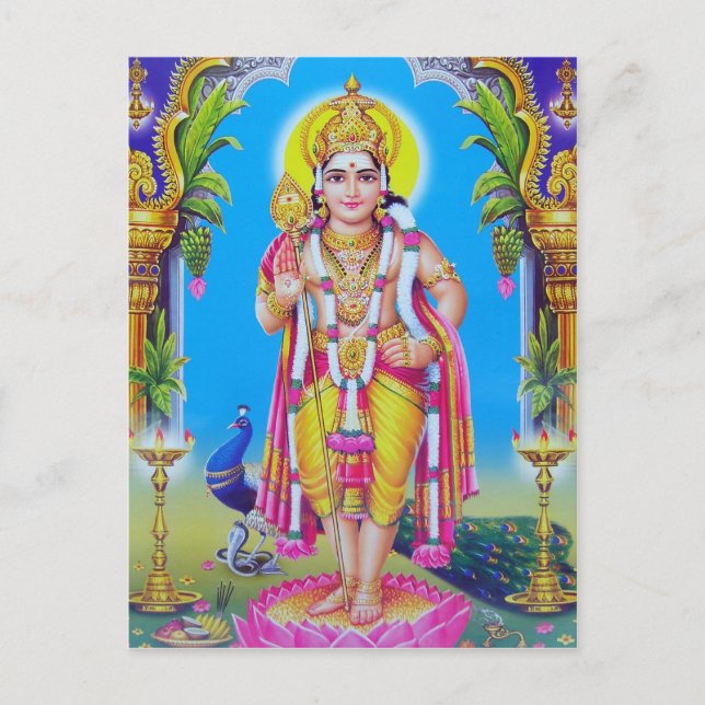Hindu Deity Series Postcard (Front)