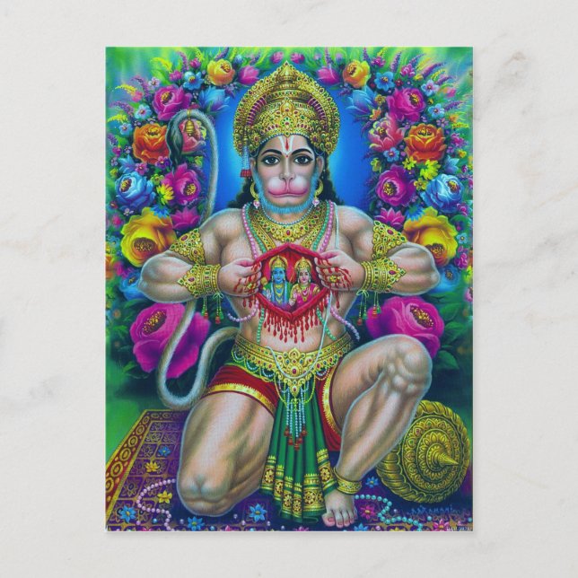 Hindu Deity Series Postcard (Front)