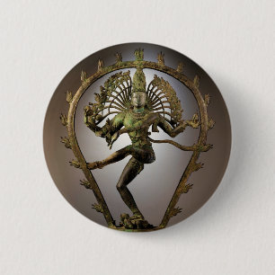 Hindu Deity Shiva Tamil the Destroyer Transformer 6 Cm Round Badge