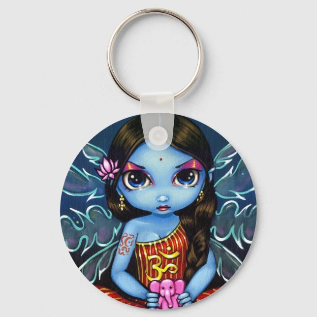 "Hindu Fairy" Keychain (Front)