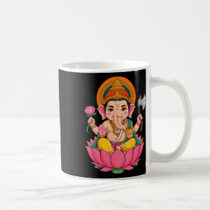 Hindu Ganesha Puja Elephant God India Meditation Y Coffee Mug