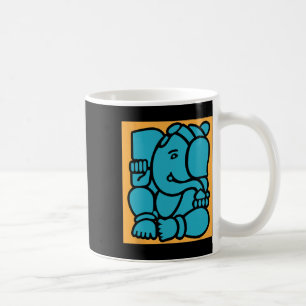 Hindu Ganesha Puja Elephant God Yoga Meditation Mi Coffee Mug
