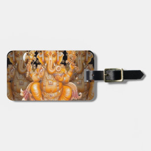 Hindu God Ganesh Luggage Tag