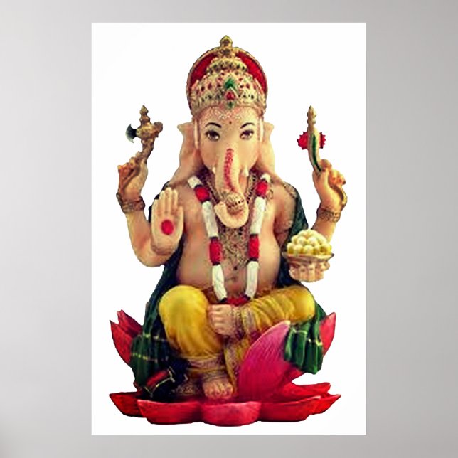 Hindu God Ganesh  Poster (Front)