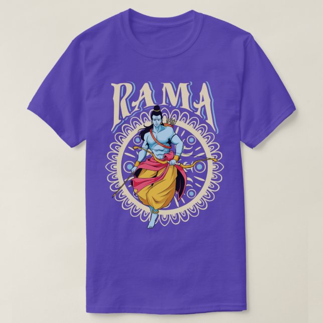 Hindu God Rama T-Shirt (Design Front)