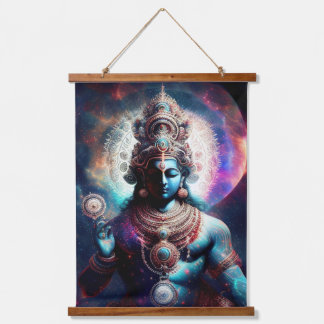 Hindu God Vishnu Hanging Tapestry