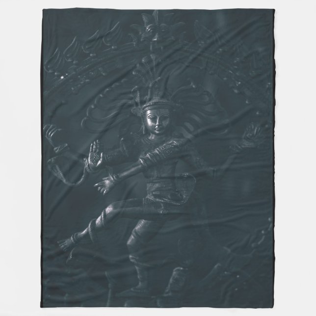 HINDU GODDESS FLEECE BLANKET (Front)