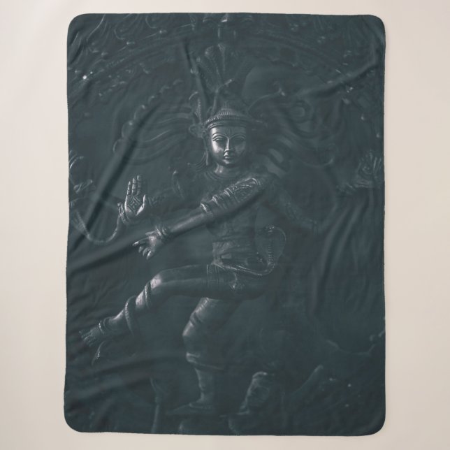 HINDU GODDESS SHERPA BLANKET (Front)