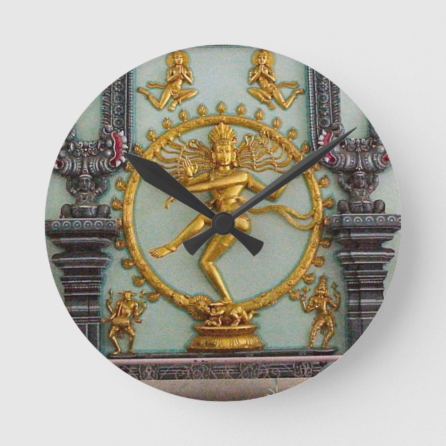 Hindu gods, Shiva Round Clock (Front)