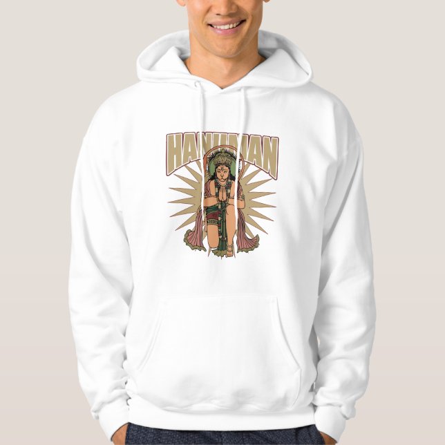 Hindu Hanuman Hoodie (Front)