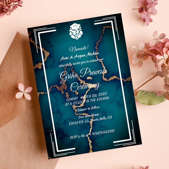 Hindu House Warming Griha Pravesh Invitation (Creator Uploaded)