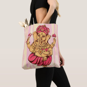 Hindu Lord Ganesha God Ganesh  Tote Bag