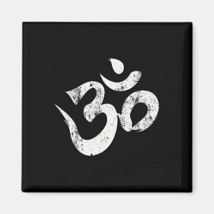 Hindu Om Shirt Hinduism Tee Shirt Om Yoga T Shirt Magnet