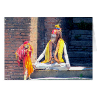 Hindu Priest in Kathmandu, Nepal-AKA BABA