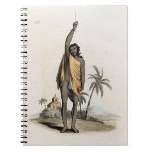 Hindu Priest, pub. by Edward Orme, 1804 (litho) Notebook