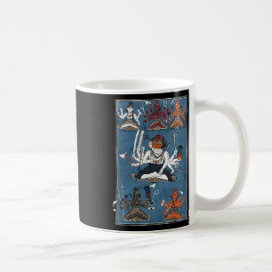 Hindu Shiva Yoga Meditation Mandala Coffee Mug