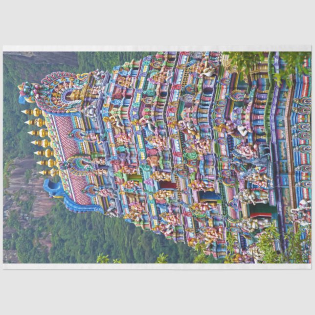 hindu temple tissue paper (Front)