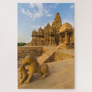 Hindu Temples at Khajuraho Jigsaw Puzzle