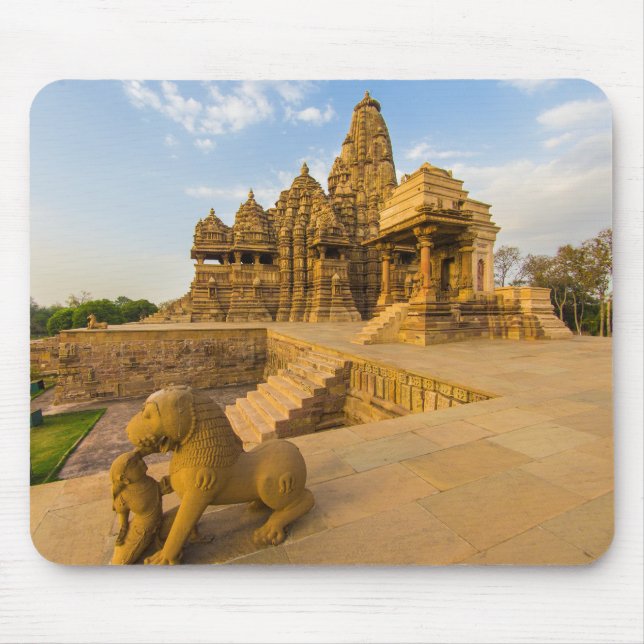 Hindu Temples at Khajuraho Mouse Pad (Front)
