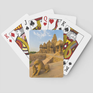 Hindu Temples at Khajuraho Playing Cards